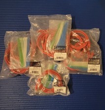 Lot of 15 Maxim UL CM CAT6 24AWG UTP Red LAN Cables (4ft Each) – CAT6288 picture