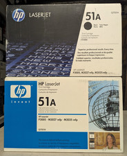 ✨ Lot of 2 OEM Genuine HP LaserJet Q7551A 51A Black Toner P3005 M3027 M3035 mfp# picture