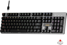 Gm325Pro Mechanical Keyboard,Gaming Keyboard 104 Keys Red Switches picture