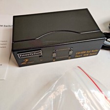 2 Port Dual Monitor KVM Switch Displayport with Audio USB 2.0 UHD 4K@60Hz picture