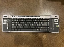 Microsoft 1044 ZV1-00004 Black Wireless Backlit Remote Keyboard For Windows XP picture