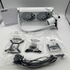 NZXT Kraken Plus 240 RGB – AIO CPU Liquid Cooler – 240mm Radiator – White picture