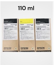 Set Of 3 Genuine Epson UltraChrome XD Ink Cartridges T6921 T6924 T6925, 110 ML picture