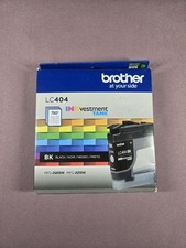 Brother Genuine LC404BK Black INKvestment Tank Printer Ink Cartridge picture