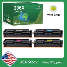 W2110A For HP 206A 206X Toner W2110X Laserjet Pro MFP M283cdw M283fdw Lot picture