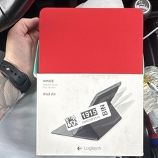 Logitech Hinge Flexible Folio Case for iPad Air Red/Orange Stand picture