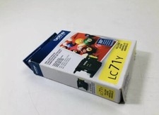 Brother yellow Ink Cartridge LC12/40/71 73/75/400 1220/1240 Expiration 01/2023 picture
