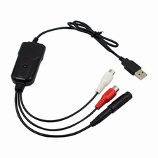 Wiistar USB2.0 Audio Capture Card RCA L/R+3.5mm to USB up 96kHz picture