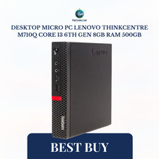 Desktop Micro PC Lenovo ThinkCentre M710Q Core i3 6th Gen 8GB Ram 500GB picture