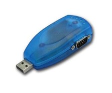 VSCom USB to 2-port serial adapter, RS232, transmit & receive lights, FTDI picture