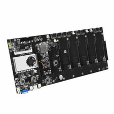 Crypto Mining Motherboard 8 GPU - Intel 1.80GHz 8GB RAM 128GB mSATA SSD No OS picture