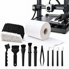 8 Pcs 3D Printer Rails and Screws Cleaning Set Brushes Swabs Wipes picture
