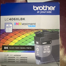 Brother Genuine LC406XLBK Black XL Ink Cartridge - Original Inkjet picture