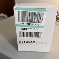 NETGEAR EX5000 AZNA WiFi Range Extender Wireless White EX5000-1AZNAS picture