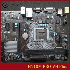 FOR MSI H110M PRO-VH Plus DDR4*2 LGA1151 32GB HDMI VGA Micro-ATX Ｍotherboard picture