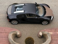 Cars 2008 bugatti veyron fbg par hermes Desk Mat Stitched picture