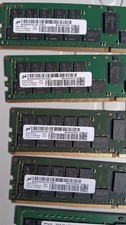 Micron 128gb (4x32gb) DDR4 2666MHz ECC RDIMM MTA36ASF4G72PZ‑2G6E1QI picture