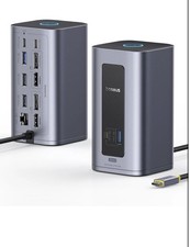 Baseus Docking Station Dual Monitor for Windows Only (12 in 1) picture
