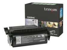 Lexmark Toner 12A5845 12A7320 Original New Black 25,000 Pages Optra T610 T612 picture
