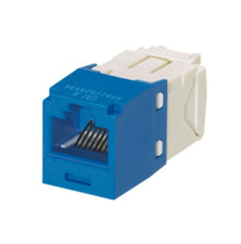 Panduit Mini Com Jack  CAT6 -Blue-(25 Jacks) USA -NOT CHINESE FAKE picture