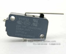 1PC Micro Limit Switch V15T22-KC200A02 2 Pins With Press Rod  Fast Shipping picture