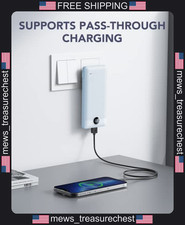 Portable Power Bank with Built-in Cables and AC Wall Plug, 10000mAh picture