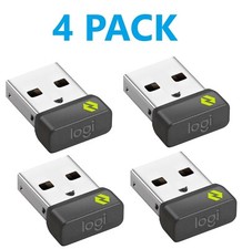 4 PACK Logitech Bolt USB Wireless Receiver for Logi Keyboard & Mouse - NEW™ picture