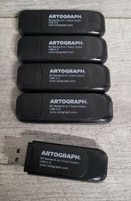 USB 2.0 Memory Card Reader 5 in 1 - lot of 5 - NEW - Artograph Brand USA Seller picture