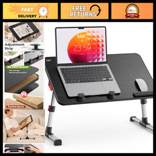 Adjustable Laptop Desk Table, Portable Lap Desk Stand for Home & Office Use picture