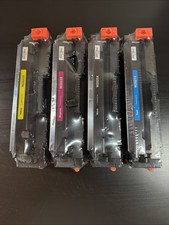 HP 210x Replacement Toner Cartridges 4pk Cyan,Magenta,Yellow,Black Sealed picture