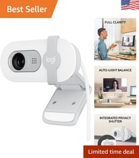 Compact Brio 100 1080p Webcam for Streaming & Meetings - USB & Eco-Friendly picture