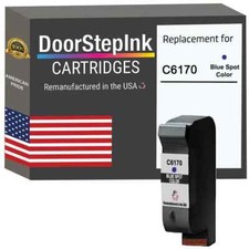 DoorStepInk Compatible Ink Cartridge for HP C6170A Blue Spot Color-USA picture