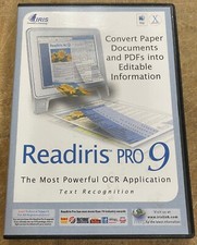 Vintage Readiris PRO 9 for Mac picture