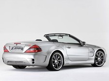 Cars lorinser mercedes benz sl 65 amg nardo r230 Desk Mat Stitched picture