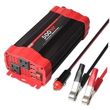 DC 12V to 110V AC Converter - Dual Outlets - 3.1A, 4 500W - Dual Outlets picture