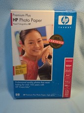 HP Photo Paper Premium Plus High Gloss 4x6 100 Sheets Q5431A ~New Sealed picture