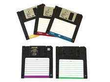 Imation & Maxwell  3.5 inch Formatted  Diskettes, 5 Discs (Pre-owned) picture