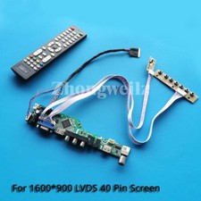 For LP156WD1-TLD2/TLD3 40 Pin 1600x900 VGA+HDMI+AV+USB LVDS LCD Driver Board Kit picture