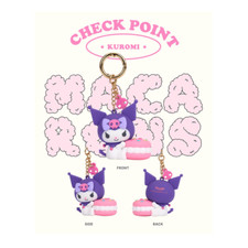 Sanrio 64GB USB Flash Drive Figure Keychain Keyring Bag chain - Kuromi picture