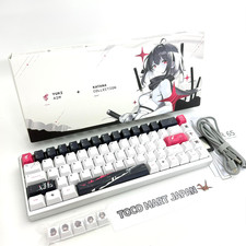 Arbiter Studio Yuki Aim Polar 65 Katana Gaming Keyboard AS-KB165WHUS-YUKI Used picture