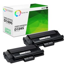 TCT 2PK Black MLT-D109S Toner Cartridges For Samsung SCX-4300 printer series picture