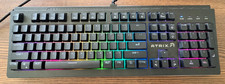 Atrix GSKB04 Mechanical Gaming Keyboard Wired Compact Black RGB Backlit picture