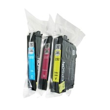 3PK Genuine Epson 232 Cyan/Magenta/Yellow/ Standard Yield Ink Cartridges picture
