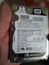 Western Digital WD Scorpio Black 500GB 7200RPM 16MB Cache 2.5