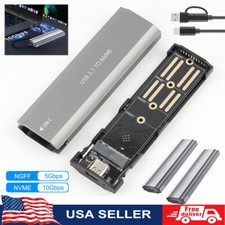 M.2 To USB Type C 3.1 External SSD Adapter M/B/(B+M) Key NVME/NGFF Dual Protocol picture