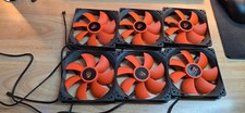 Lot of 6 AAAwave 120mm Double Ball bearing Silent Cooling Case Fan AF12-2100 picture