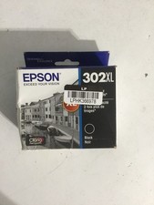 Genuine Epson 302XL Claria Premium Ink - Black Open Box 2024-2026 Select Year picture