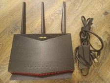 ASUS RT-AX86U AX5700 Dual-Band WiFi 6 Gaming Router AiMesh 2.5G Port Excellent C picture