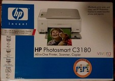Printer HP Photosmart C3180 All in One Color Inkjet Scanner Copier Computer USA picture