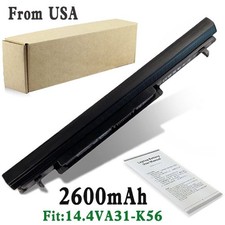 A31-K56 Battery for ASUS S550C S56 S56C S405CA S550CA U58 V550 A32-K56 A41-K56 picture